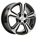 Литой диск Khomen 1502 6x15 4*100 Et:50 Dia:60,1 BLACK-FP