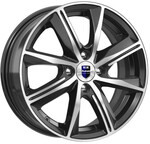 Литой диск K&K Арнар 6x15 4*100 Et:40 Dia:60,1 алмаз чёрный