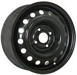 Штамповка диск Trebl R-1676 6,5x16 4*100 Et:37 Dia:60,1 Black