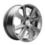 Литой диск Khomen 1501 6x15 4*100 Et:46 Dia:54,1 Gray