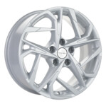 Литой диск Khomen 1716 7x17 5*112 Et:40 Dia:57,1 F-Silver