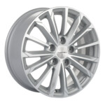 Литой диск Khomen 1611 6,5x16 5*114,3 Et:45 Dia:67,1 F-Silver