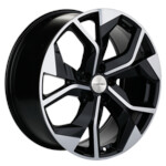 Литой диск Khomen 2006 8,5x20 5*112 Et:33 Dia:66,6 Black-FP