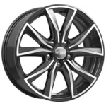 Литой диск K&K KC867 7x17 5*114,3 Et:48,5 Dia:67,1 Алмаз черный