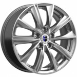 Литой диск K&K Арнар 6x15 4*100 Et:40 Dia:60,1 Дарк платинум