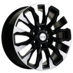 Литой диск Khomen 2010 8x20 6*139,7 Et:60 Dia:95,1 Black-FP