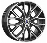Литой диск K&K Лилиом-оригинал 6x16 4*100 Et:41 Dia:60,1 алмаз черный