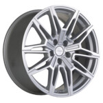 Литой диск Khomen 1904 8,5x19 5*112 Et:30 Dia:66,6 Brilliant Silver-FP