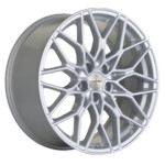 Литой диск Khomen 1902 9,5x19 5*112 Et:40 Dia:66,6 Brilliant Silver