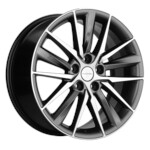 Литой диск Khomen 1807 8x18 5*114,3 Et:50 Dia:60,1 Gray-FP