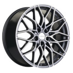 Литой диск Khomen 1902 8,5x19 5*114,3 Et:30 Dia:60,1 Gray-FP