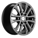 Литой диск Khomen 1805 7,5x18 6*139,7 Et:25 Dia:106,1 Gray