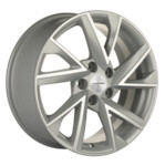 Литой диск Khomen 1714 7x17 5*114,3 Et:50 Dia:67,1 F-Silver-FP