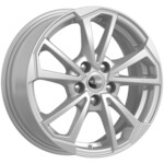 Литой диск K&K КС1005 6x15 5*100 Et:40 Dia:57,1 сильвер