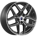 Литой диск K&K Юнион 7x17 5*110 Et:35 Dia:65,1 алмаз чёрный