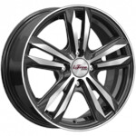 Литой диск iFree Маскот 6x15 4*100 Et:50 Dia:60,1 блэк джек