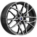 Литой диск K&K Вудроф 7x18 5*108 Et:36 Dia:65,1 Алмаз чёрный