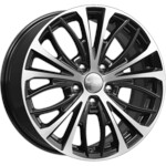Литой диск K&K КС873 7,5x17 5*114,3 Et:50 Dia:67,1 алмаз черный