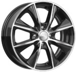 Литой диск Скад Порту 6x15 4*100 Et:46 Dia:54,1 алмаз