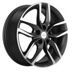 Литой диск Khomen 1708 6,5x17 5*114,3 Et:40 Dia:67,1 Gray-FP