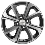 Литой диск Khomen 1501 6x15 4*100 Et:37 Dia:60,1 BKF