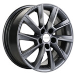 Литой диск Khomen 1507 6x15 5*100 Et:38 Dia:57,1 Gray