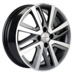 Литой диск Khomen 1609 6x16 4*100 Et:50 Dia:60,1 GRAY-FP
