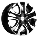 Литой диск Khomen 1503 6x15 4*100 Et:40 Dia:60,1 Black-FP