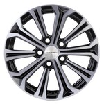 Литой диск Khomen 1610 6,5x16 5*108 Et:50 Dia:63,3 BLACK-FP