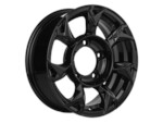Литой диск Khomen 1505 5,5x15 5*139,7 Et:5 Dia:98 Black