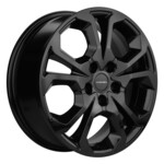 Литой диск Khomen 1711 7x17 5*114,3 Et:37 Dia:66,6 Black