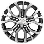 Литой диск Khomen 1608 6,5x16 5*114,3 Et:40 Dia:66,1 BLACK-FP
