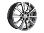 Литой диск Khomen 1802 7x18 5*108 Et:33 Dia:60,1 Gray-FP
