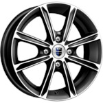 Литой диск K&K Флэш 5x14 4*100 Et:45 Dia:67,1 алмаз черный