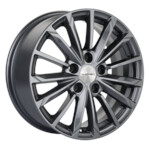 Литой диск Khomen 1611 6,5x16 5*112 Et:39,5 Dia:66,6 Gray