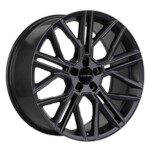 Литой диск Khomen 2101 9,5x21 5*120 Et:49 Dia:72,6 Black matt