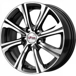 Литой диск iFree Апероль 6x15 4*100 Et:40 Dia:60,1 Блэк Джек