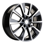 Литой диск Khomen 1802 7x18 5*108 Et:40 Dia:60,1 Black-FP
