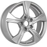 Литой диск K&K KC1053 6,5x16 5*108 Et:33 Dia:60,1 сильвер
