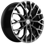 Литой диск Khomen KHW1718 7x17 5*114,3 Et:40 Dia:66,1 Gray-FP