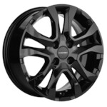 Литой диск Khomen 1503 6x15 4*100 Et:50 Dia:60,1 Black