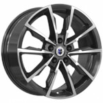 Литой диск K&K Меренге 7,5x17 5*115 Et:40 Dia:70,1 Алмаз черный