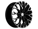 Литой диск Khomen KHW1718 7x17 5*108 Et:36 Dia:65,1 Black-FP