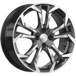 Литой диск Скад Дунай 7x17 4*100 Et:45 Dia:60,1 алмаз