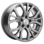 Литой диск Khomen 1608 6,5x16 5*114,3 Et:38 Dia:67,1 Gray