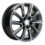 Литой диск Khomen 1507 6x15 5*100 Et:38 Dia:57,1 Gray-FP