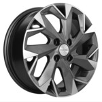 Литой диск Khomen 1508 6x15 4*100 Et:50 Dia:60,1 Gray-FP