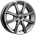 Литой диск K&K Флэш 5x14 4*100 Et:35 Dia:67,1 дарк платинум