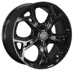 Литой диск Khomen 1702 7x17 5*110 Et:46 Dia:63,3 Black
