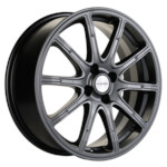 Литой диск Khomen 1707 6,5x17 4*100 Et:43 Dia:60,1 GRAY